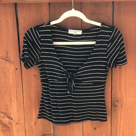 (3 for $15) Project Social x Urban Outfitters Striped Shirt - Picture 3 of 5